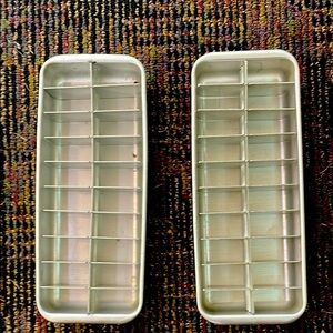 Vintage  Ice Cube Tray Set